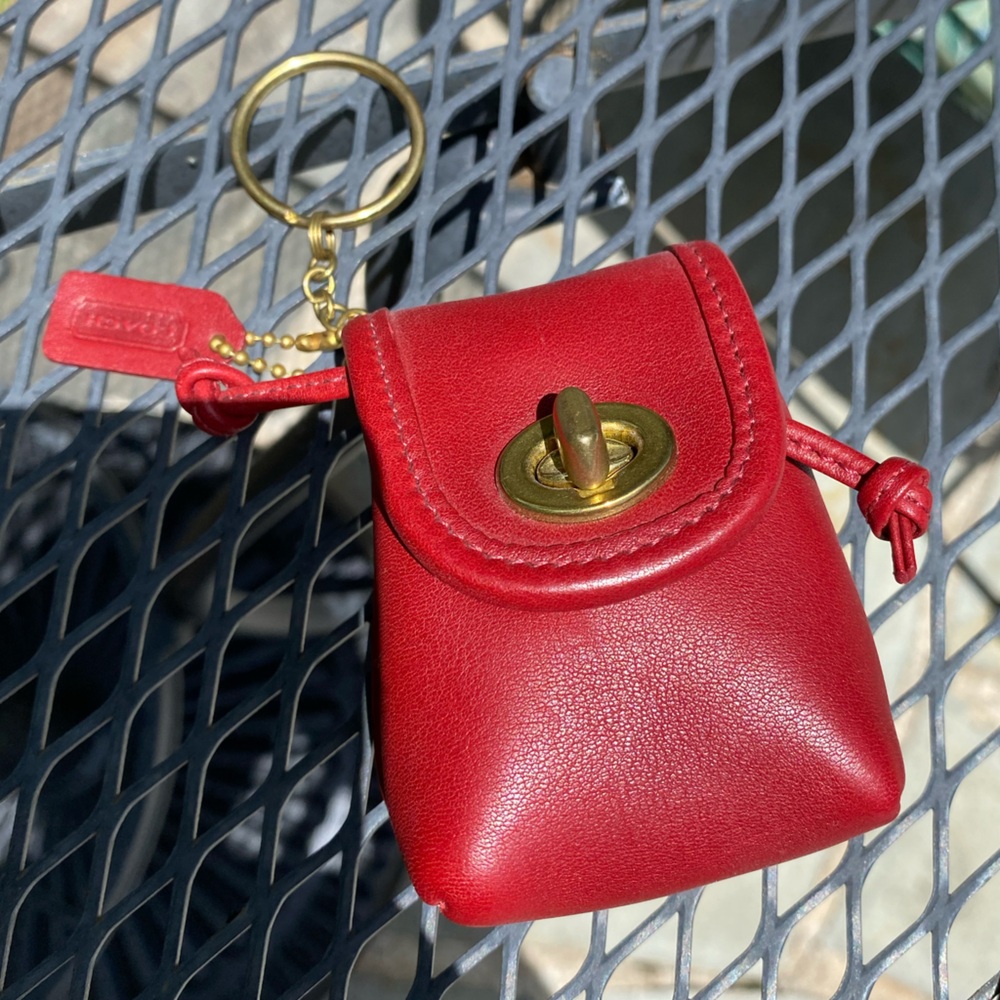 Vintage Coach Mini Daypack pouch EXCELLENT Condition